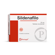 Sildenafilo 50 Mg Caja x 4 Tabletas
